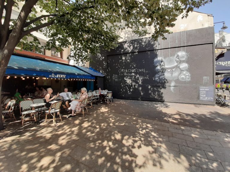 La Place Verte 105 Rue Oberkampf 75011 Paris Top 10 best street art themed bars in Paris | Street Art Tour Paris