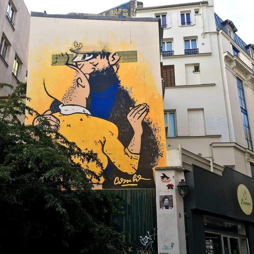 You are currently viewing Pride month is honoured by street artists all around Paris